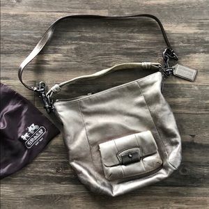 🏖Summer Sale🏖 Coach Metallic Hobo Purse